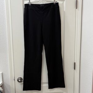 Jones New York Black Straight-Leg Dress Pants sz L